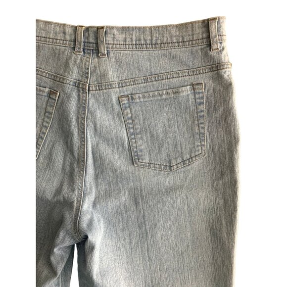 Gloria Vanderbilt Womens Light Wash Denim Shorts - Picture 8 of 15